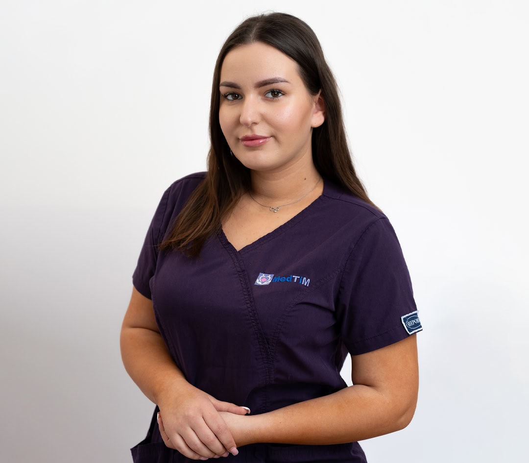 Milica Prazhiq – infermiere në klinikën MedTiM