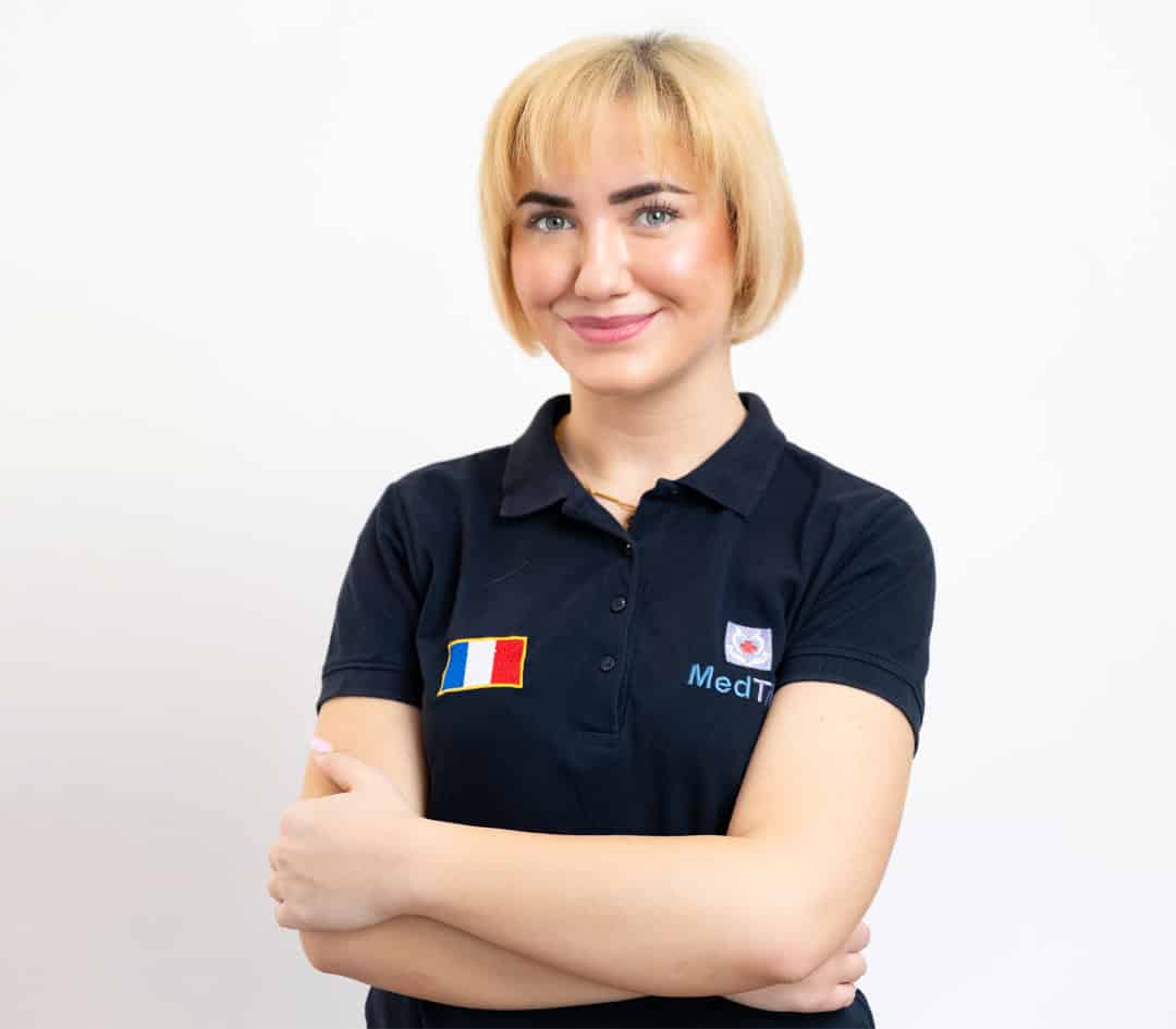 Kristina Rožman – menaxhere për komunikim në gjuhën frënge në klinikën MedTiM